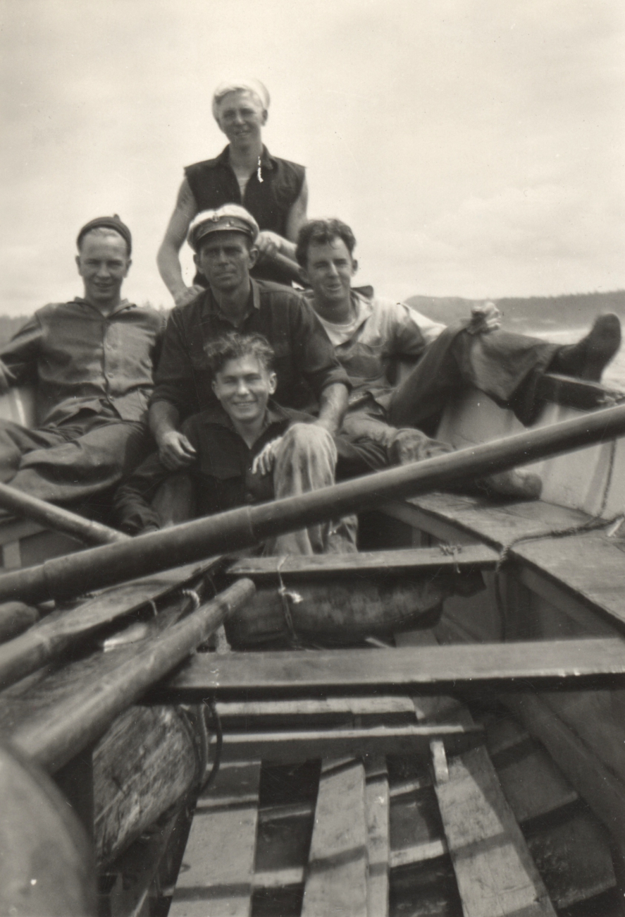 Jolly boatmen - probably off the USC&GS; WESTDAHL