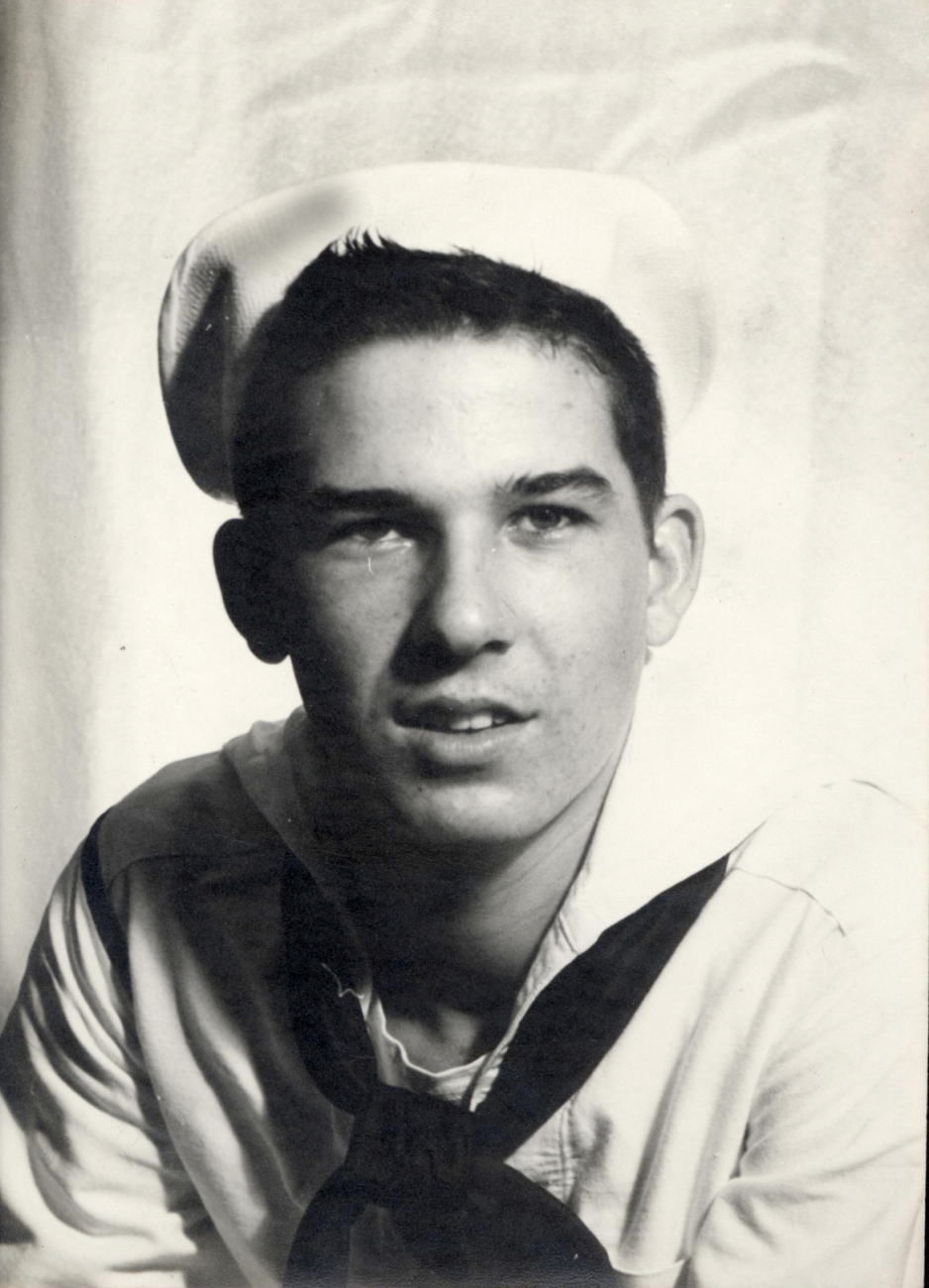 Unidentified sailor photographed by Photographers Mate Ira G