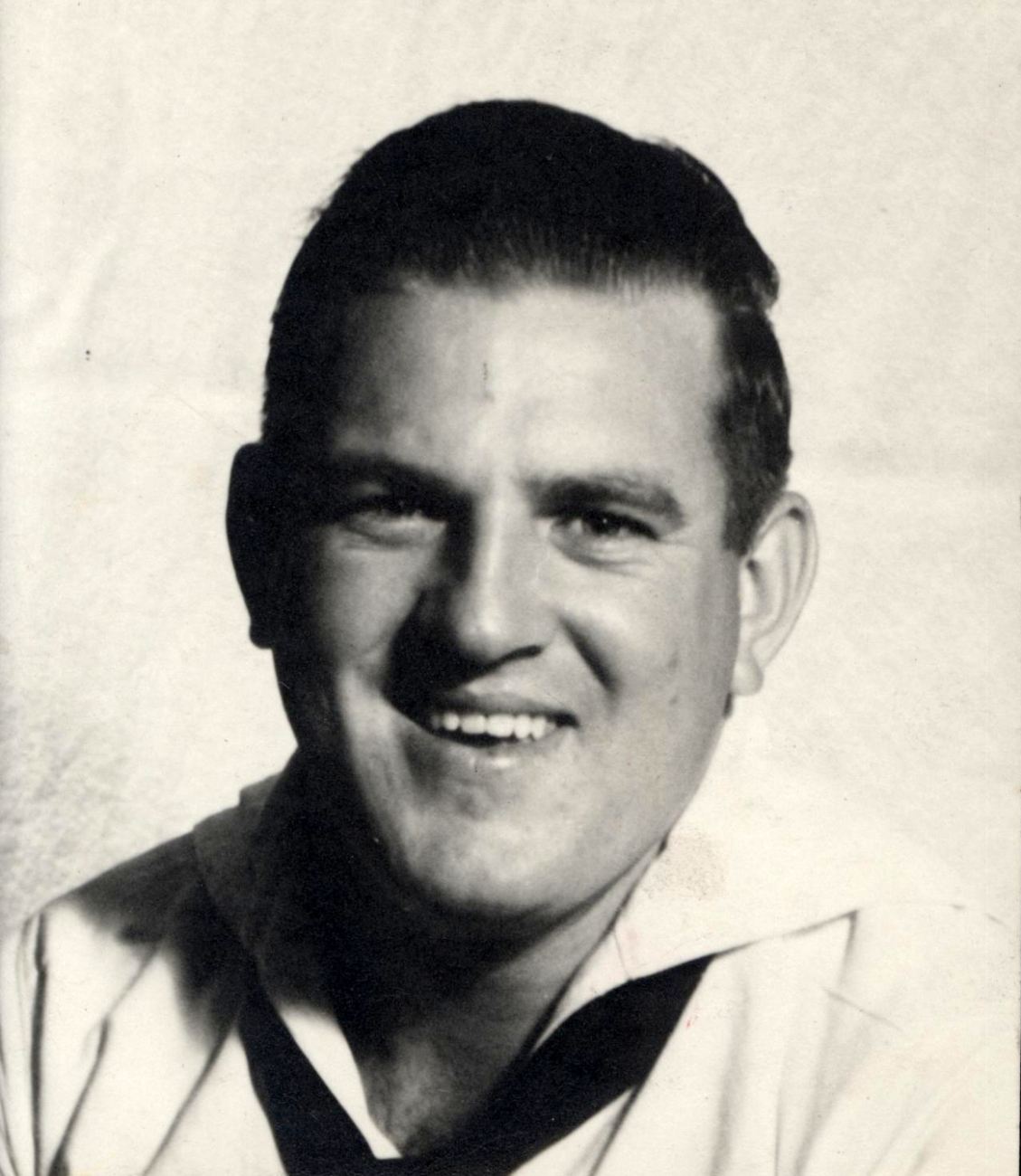 Unidentified sailor photographed by Photographers Mate Ira G