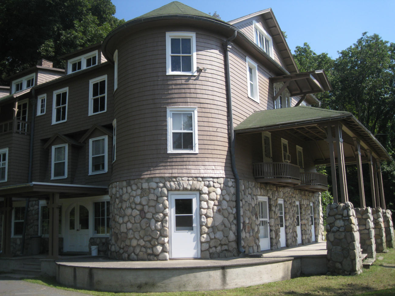 Arisbe, home of Charles Sanders Peirce in Milford, Pennsylvania