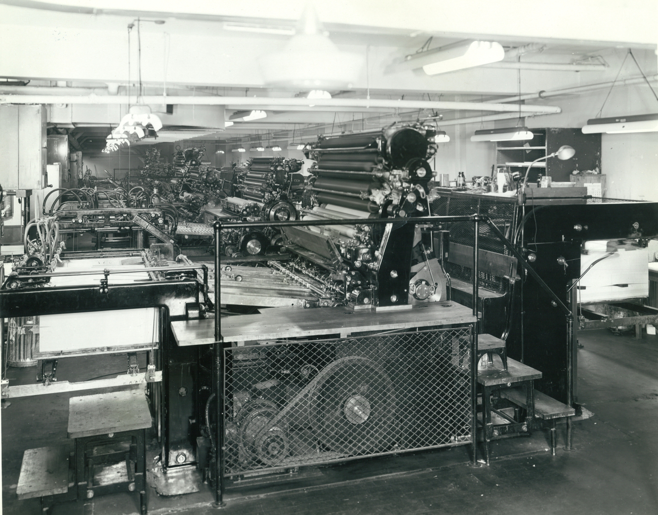 The press room - a mechanical engineer's dream