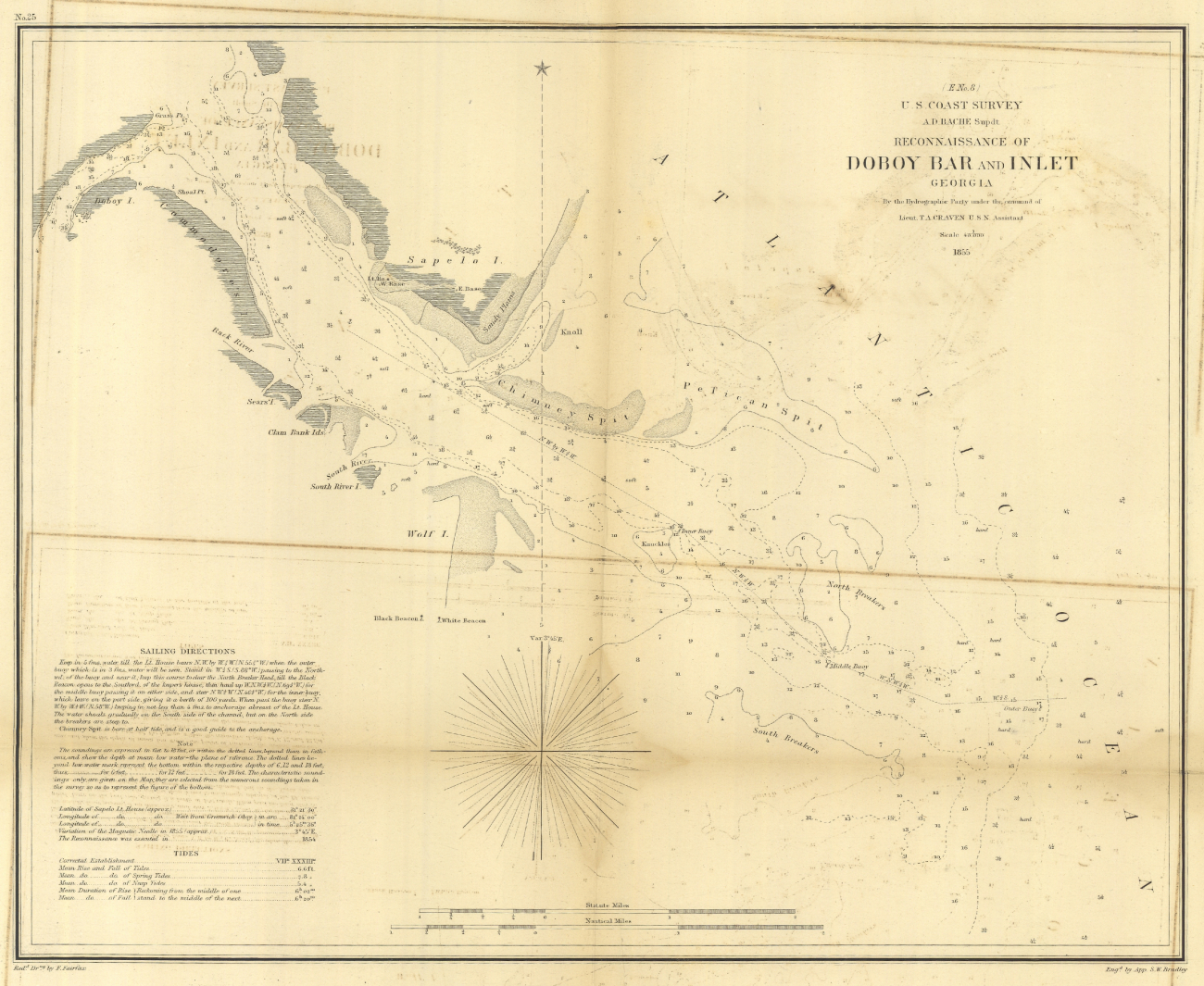 Preliminary chart of Doboy Bar and Inlet, Georgia