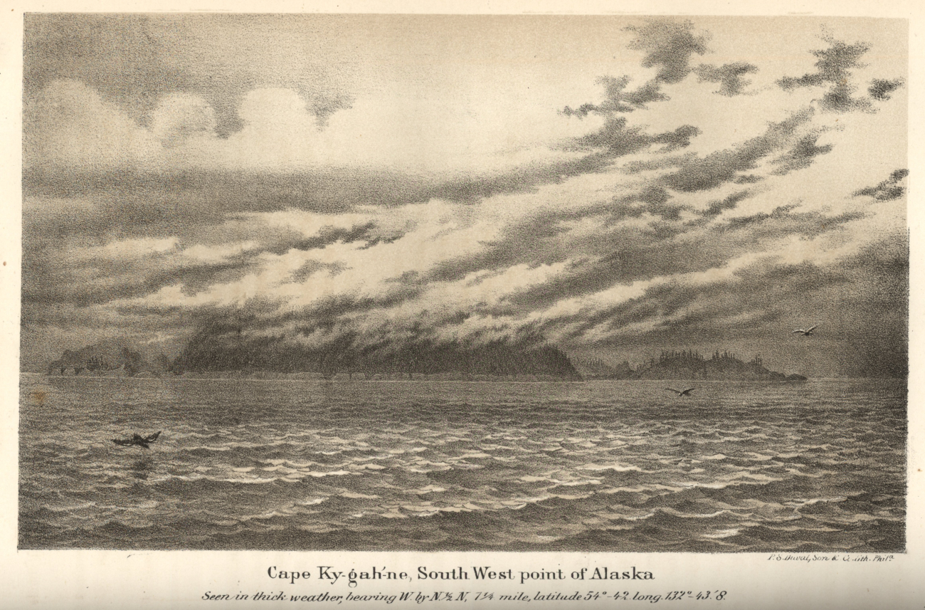 Cape Ky-gah-ne, southwest point SE Alaska