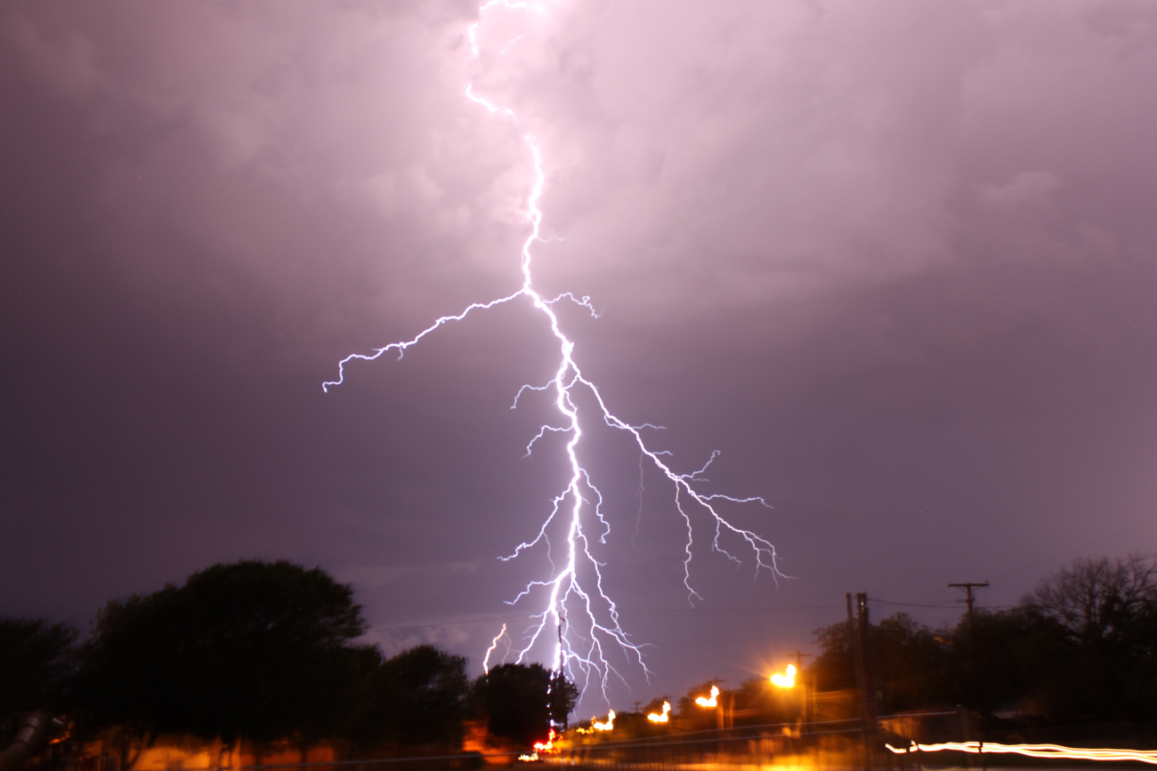 Thunderstorm in Abilene