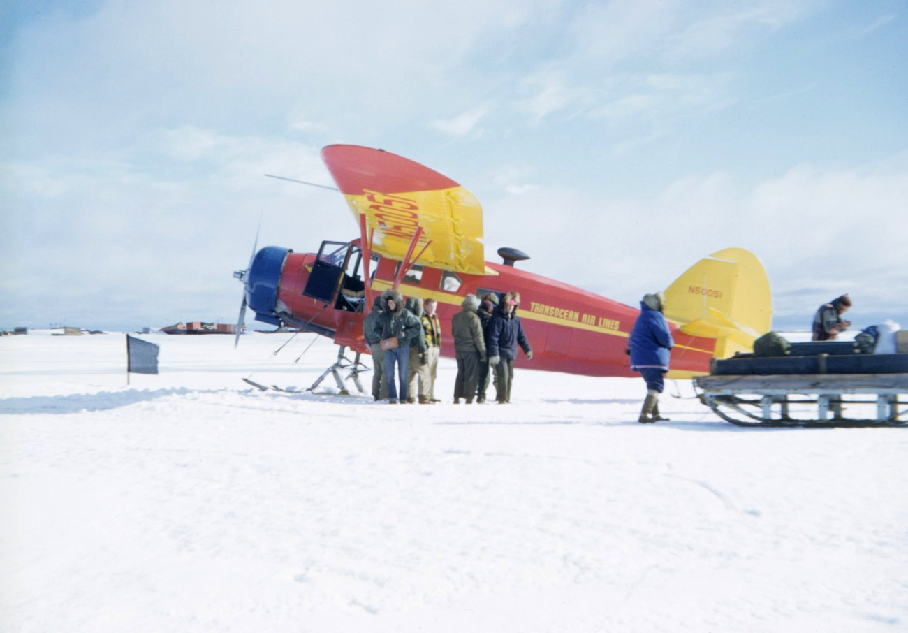 Transocean Airlines aircraft helping supply the Arctic Field Party camps