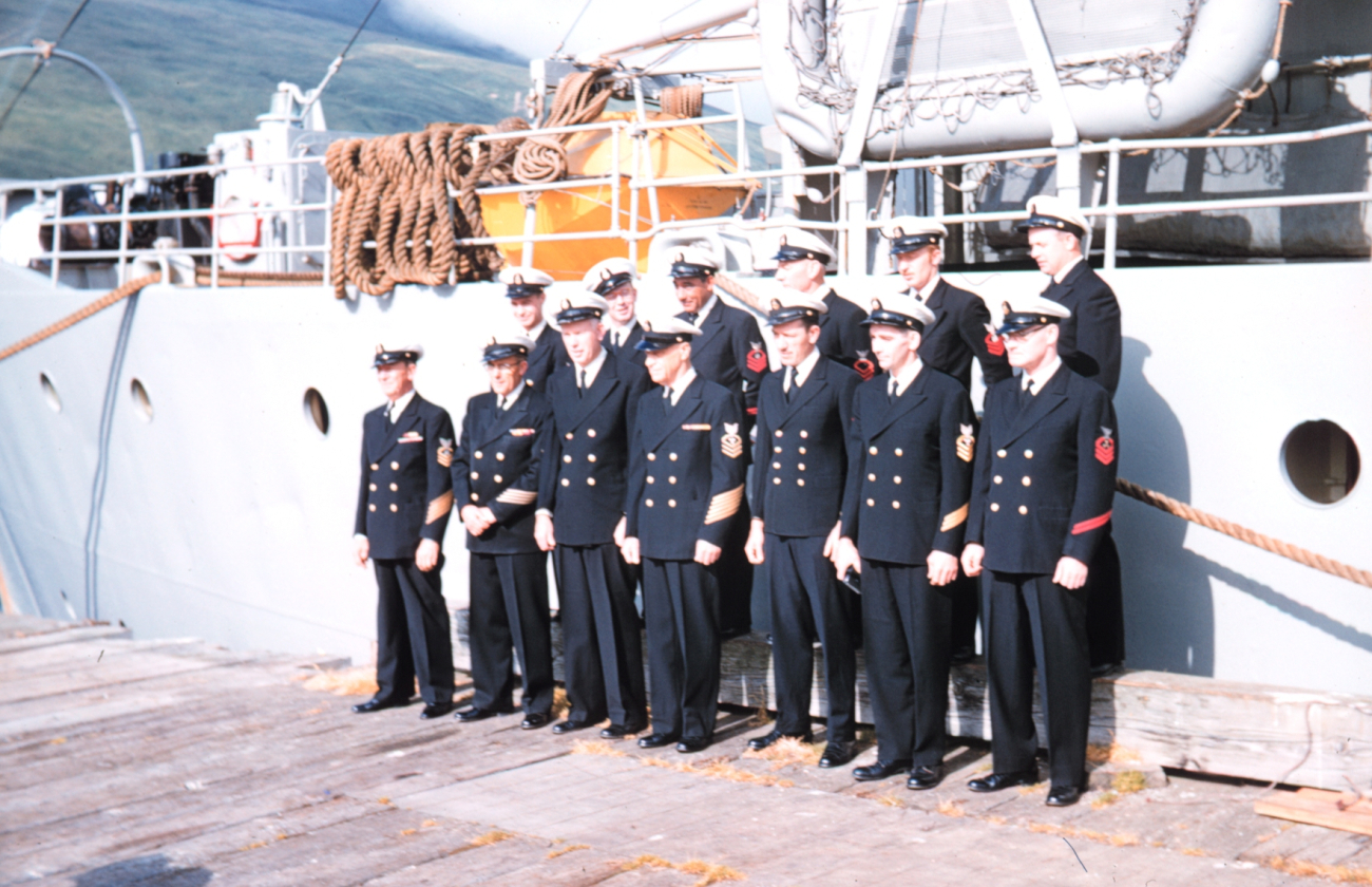 PATHFINDER chiefs - the year following this picture, crew navy-styleuniforms were no longer mandatory for crew and chiefs