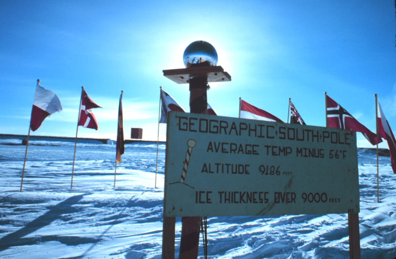 The geographic South Pole