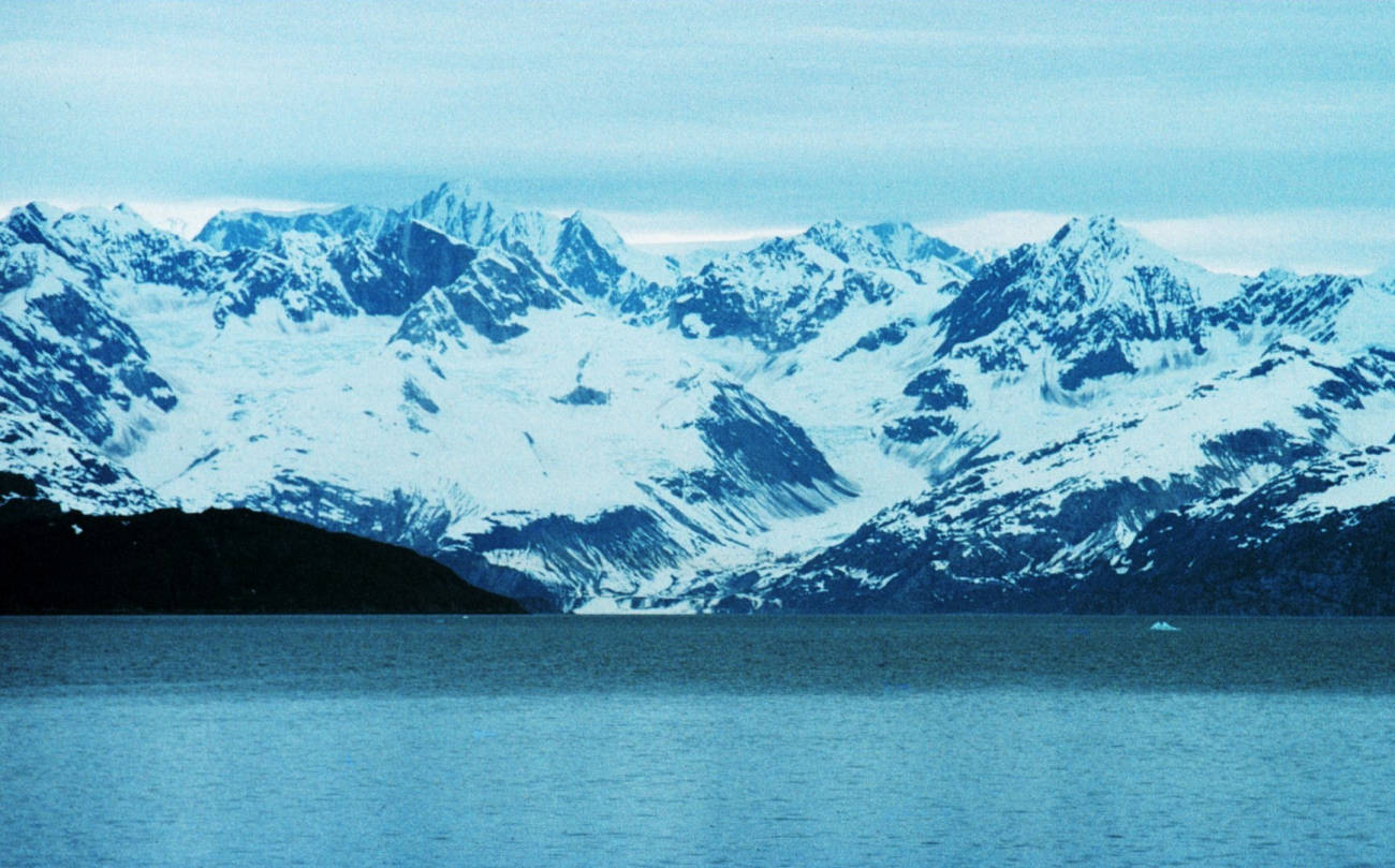 Glacier Bay - note classic u-shaped glacier valley