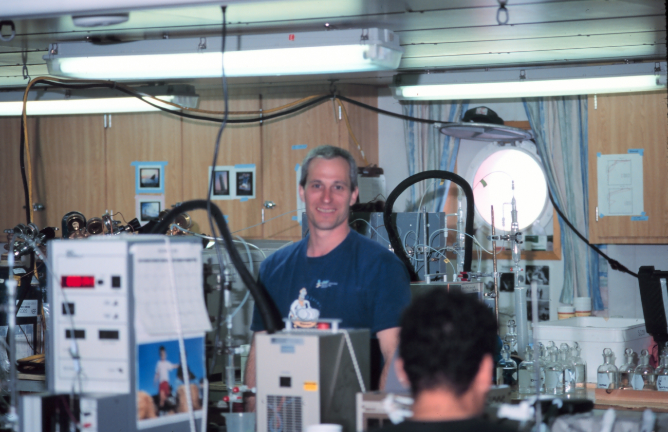 Laboratory analysis on the National Science Foundation, Research Ice Breaker,NATHANIEL B