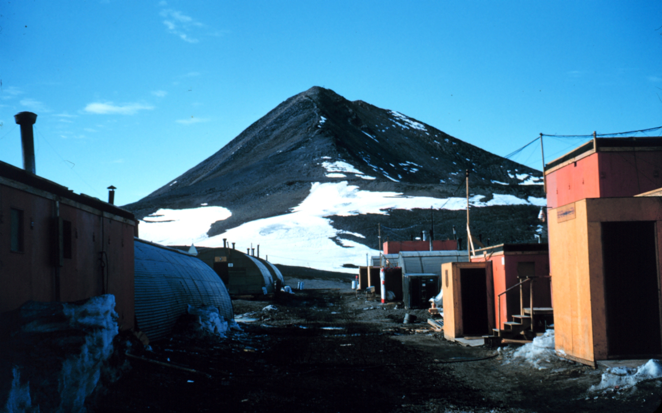 A scene at McMurdo Station