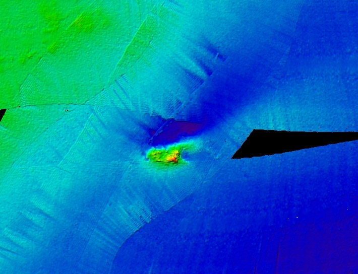 Digital terrain model of the MONITOR with 1/4 meter resolution