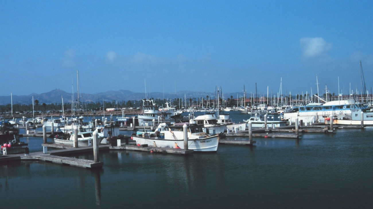 Fishing vessels at the Channel Islands Harbor