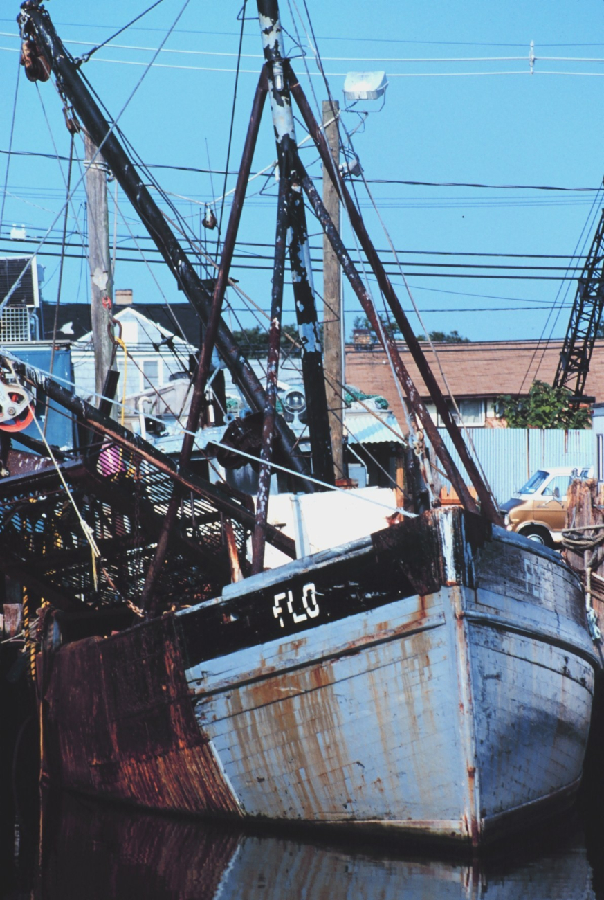 The clam boat F/V FLO on Woodcliff Canal