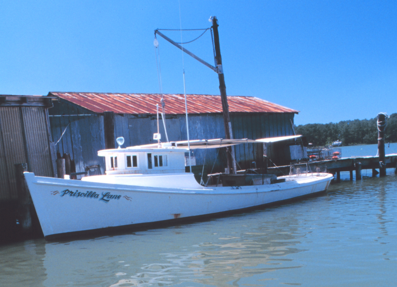 F/V PRISCILLA LANE is a Chesapeake Bay waterman's boat built in 1955