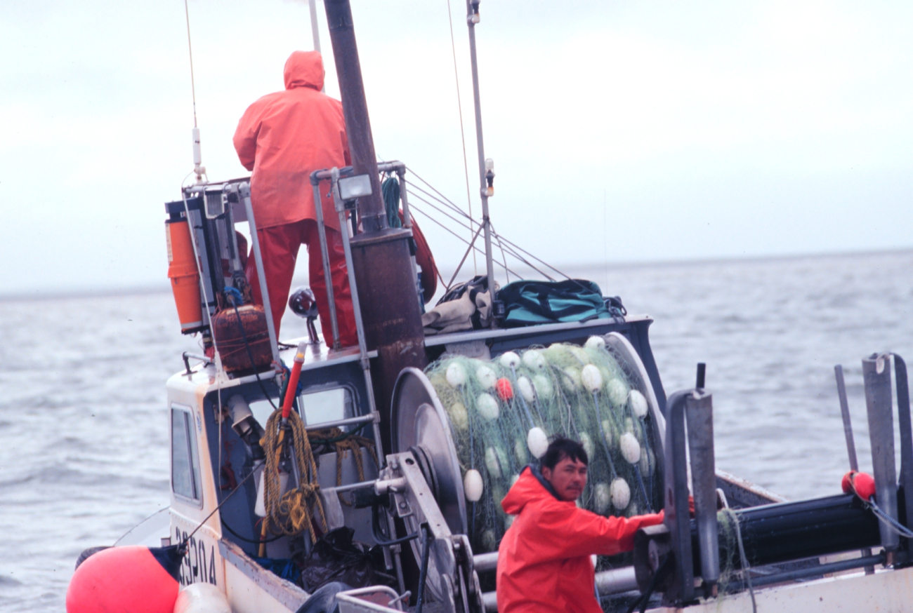 F/V HELEN MARG fishing for salmon in Bristol Bay