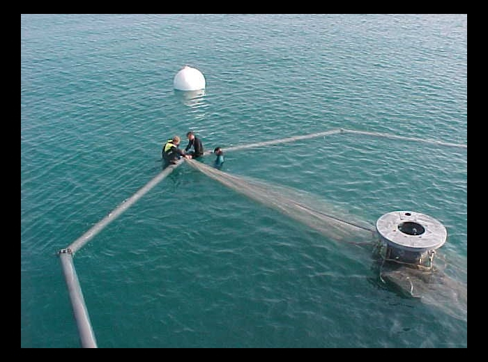 Deployment of an Ocean Spar Sea Station 600 off MS by the Gulf of Mexico Offshore Aquaculture Consortium