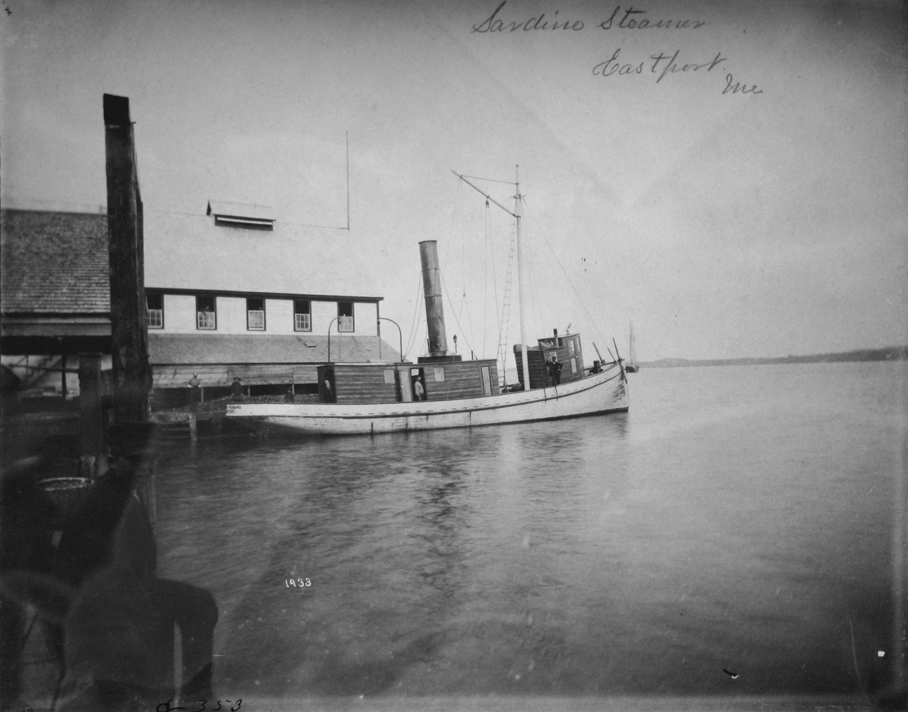 Sardine steamer, Eastport, ME