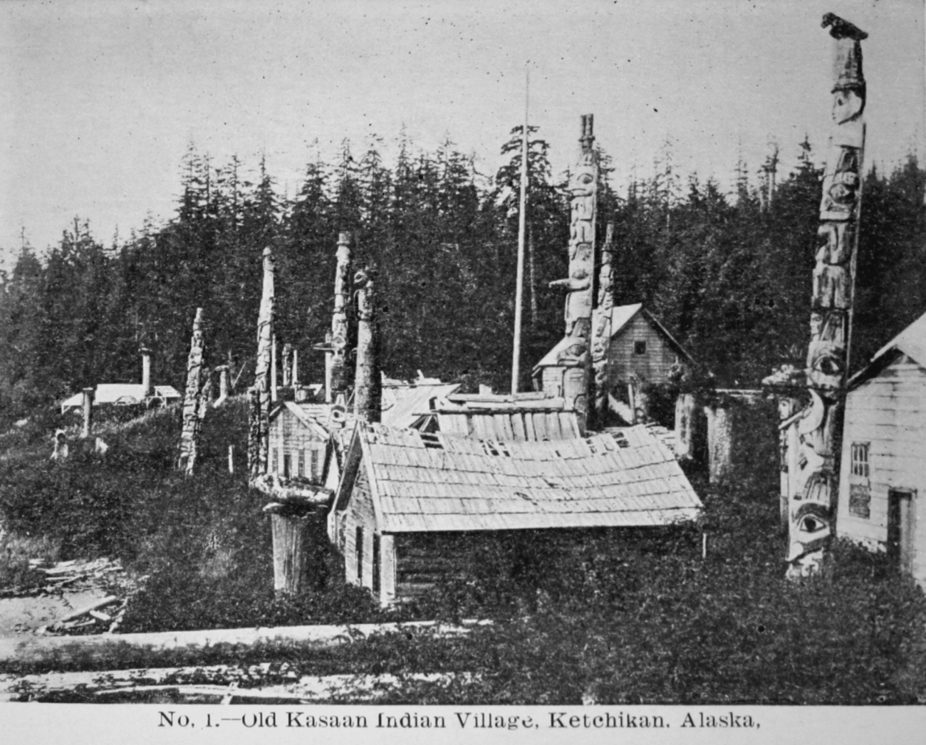 Old Kasaan Indian Village, Ketchikan, AK