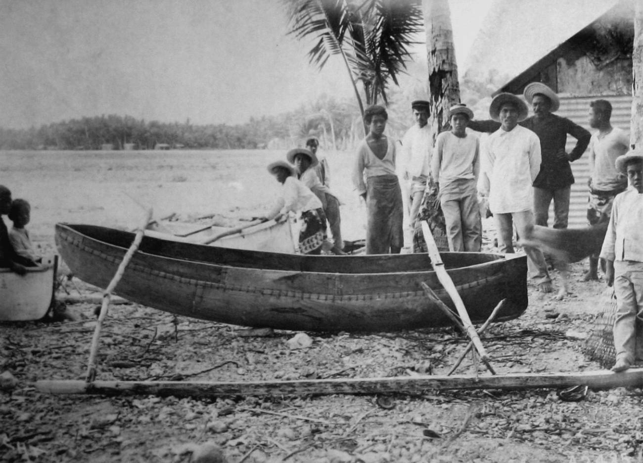 Pearl fisheries, Albatross, South Seas, 1900, pearl divers