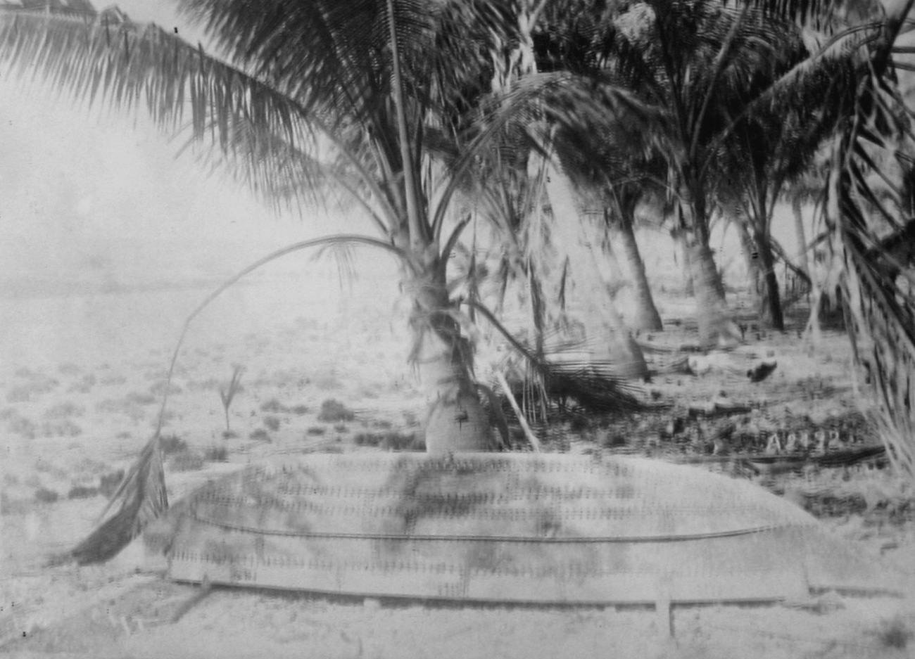 Native boats, Albatross, South Seas, 1900, Akiaki Island, Paumotu Ids