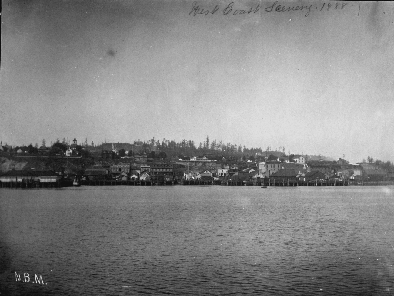 Seattle, WA, west coast scenery, 1888