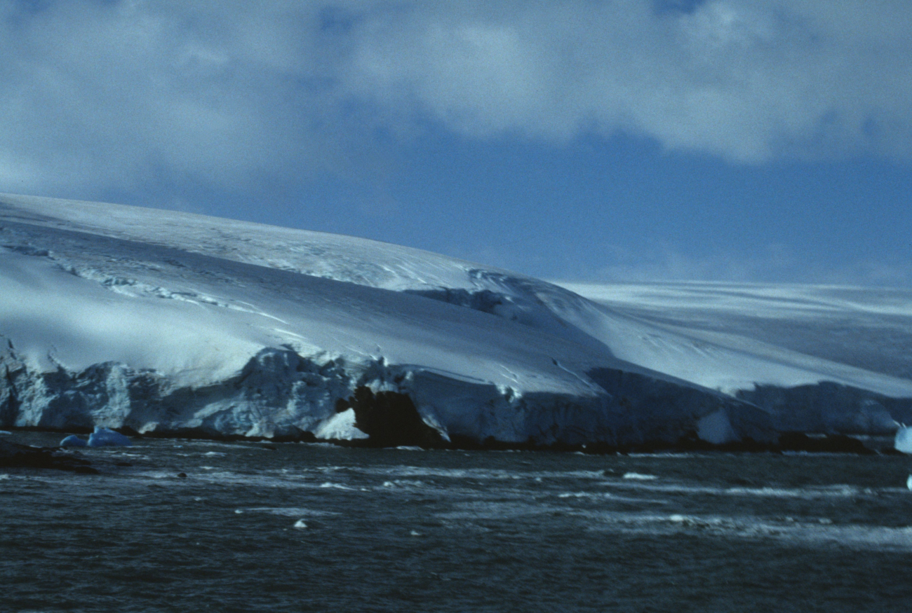A glacier at Seal Island, 1992