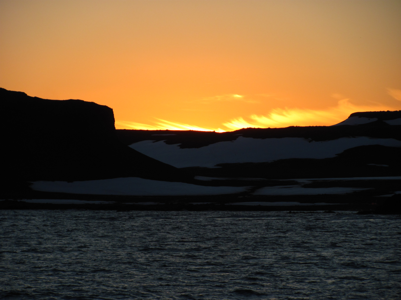 Sunset at Cape Shirreff, Livingston Island