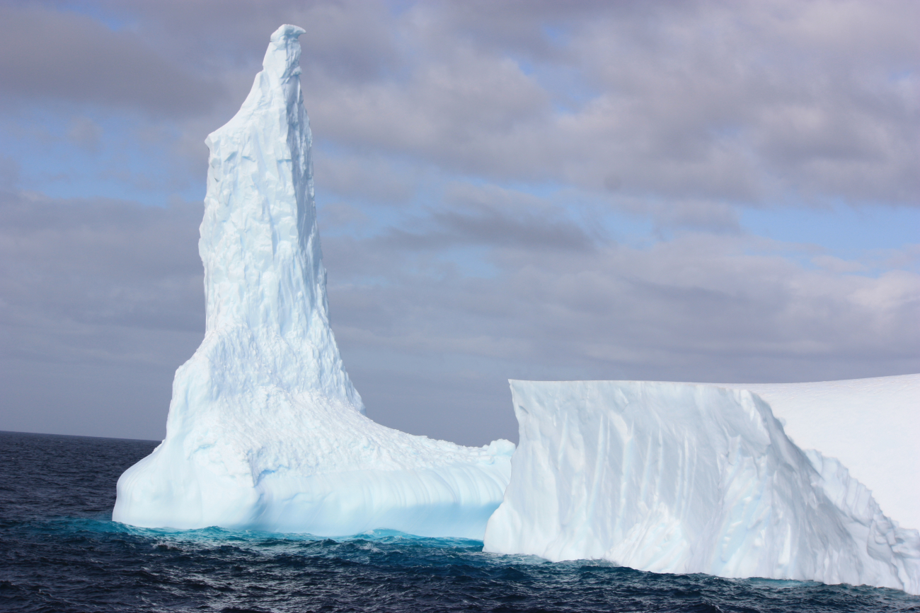 A tower-like iceberg, South Shetland Islands