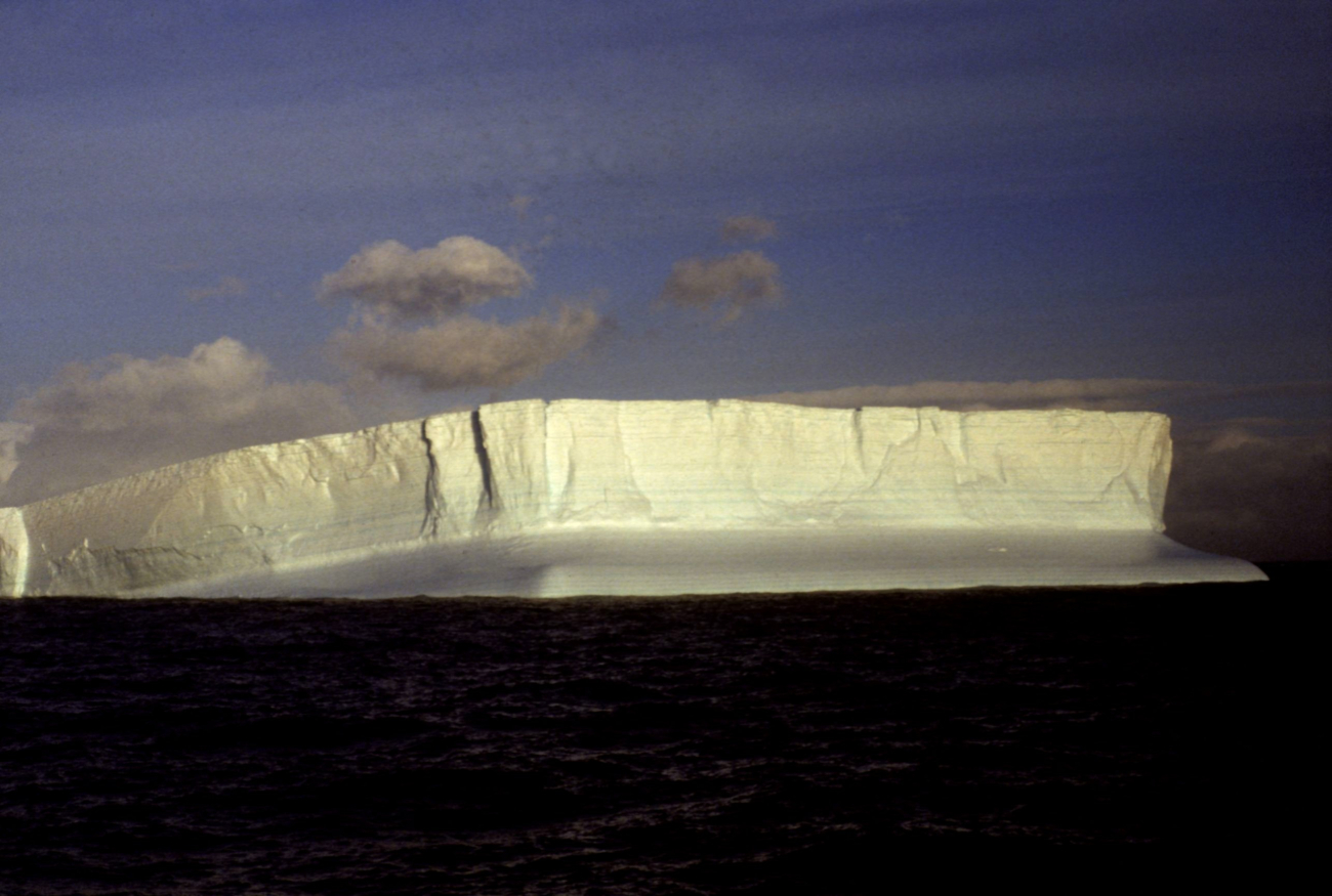 Tabular iceberg in the Southern Ocean
