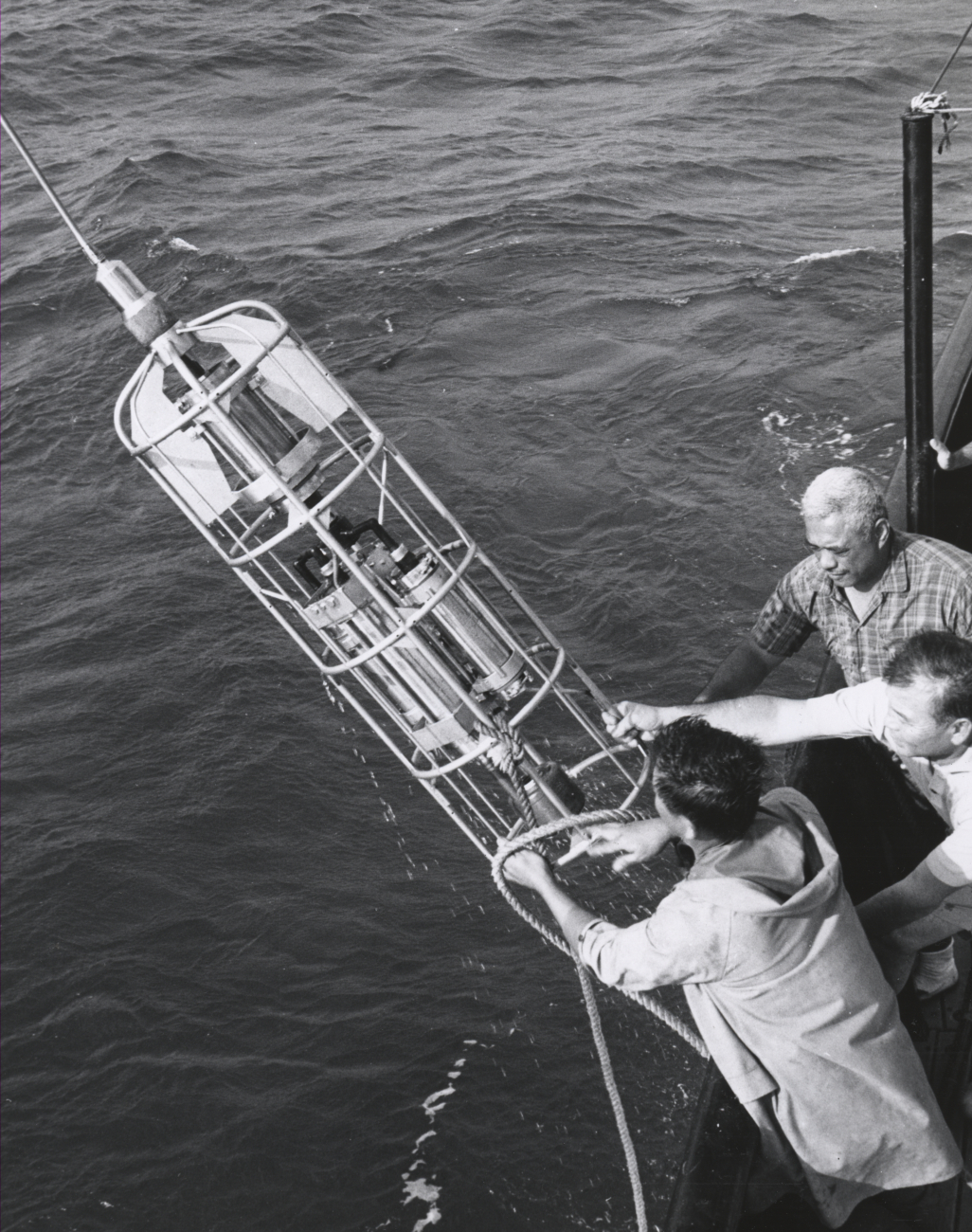 The STD recorder which provided rapid recording of salinity, temperature, anddepth