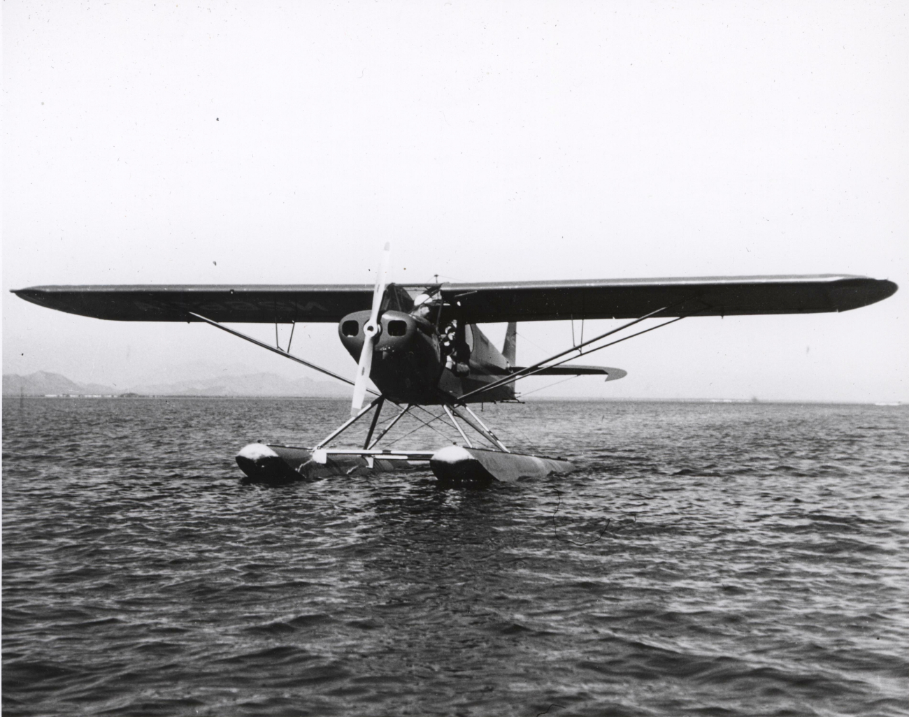 Float plane used by Fish and Wildlife Service in Alaska