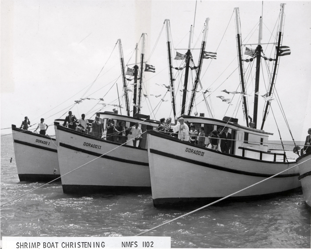 Christening of new shrimp boats acquired by the Dorado Fishing Cooperative inPuerto Rico