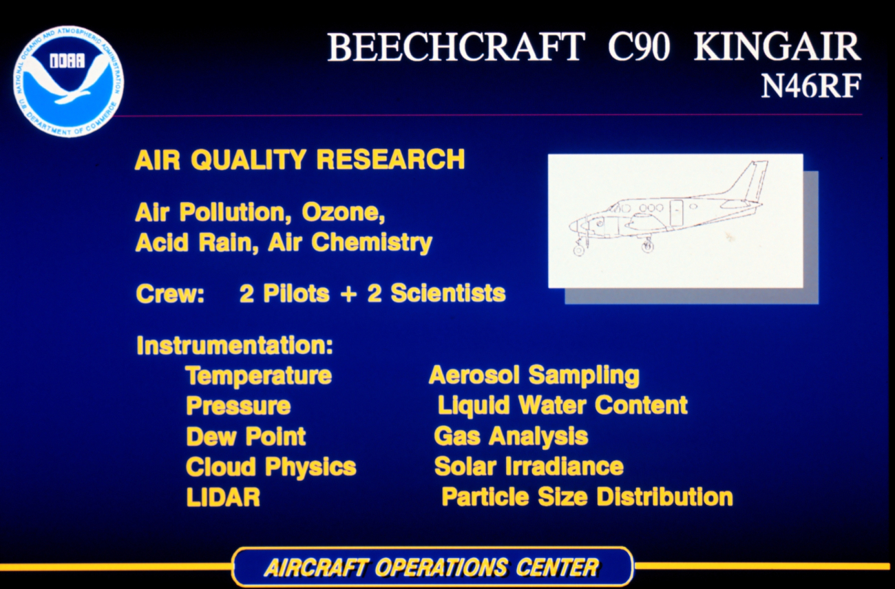 NOAA Beechcraft C90 Kingair