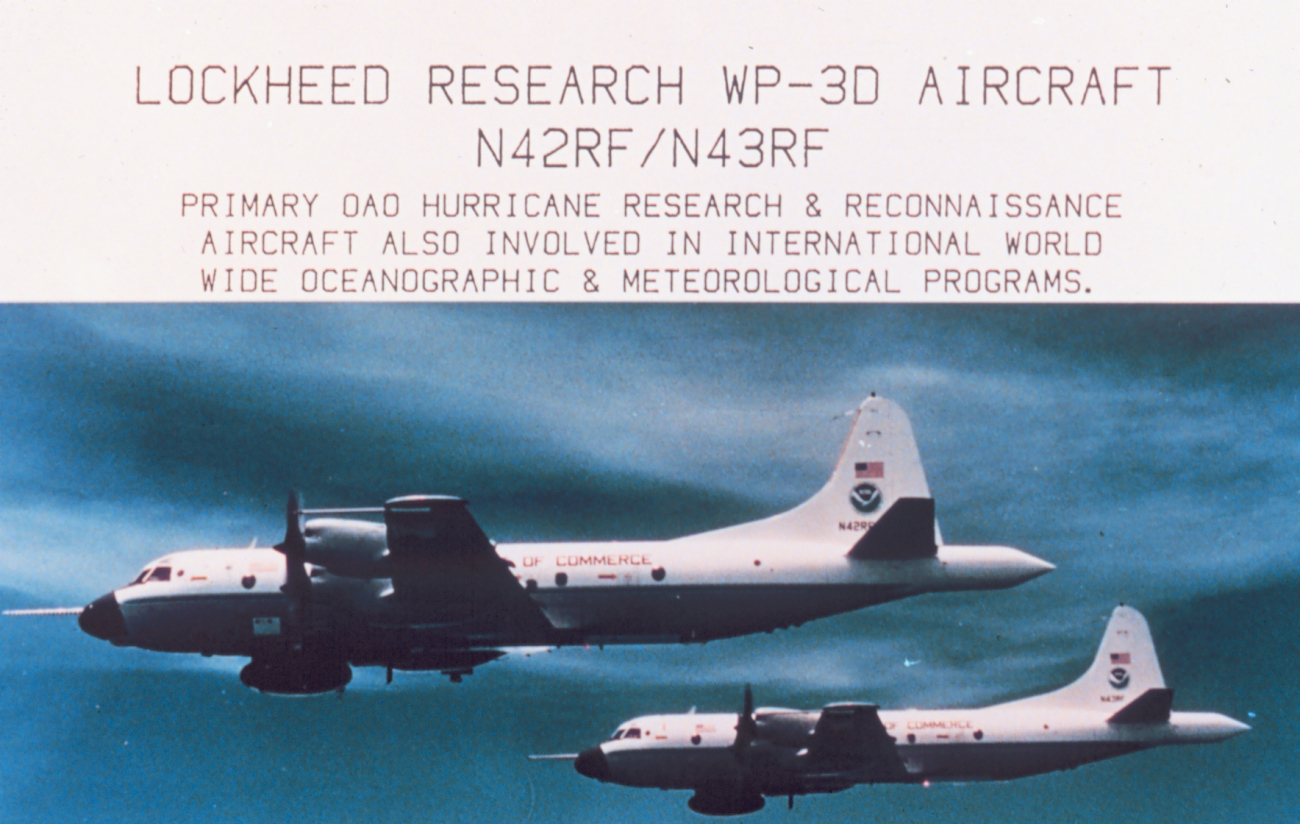 NOAA Lockheed Research WP-3D Aircraft N42RF and N43RF
