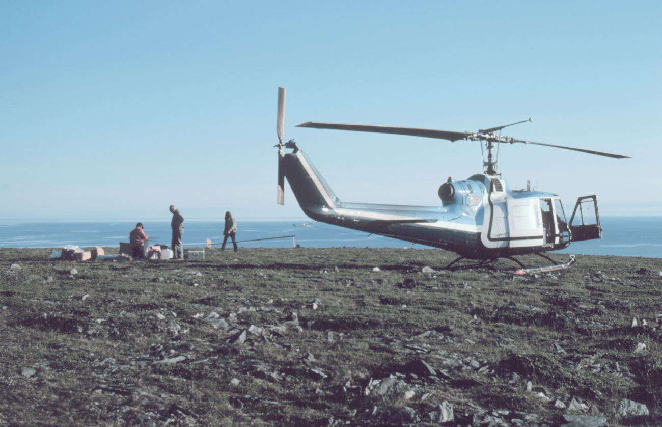 Bell UH-1M supporting scientific studies