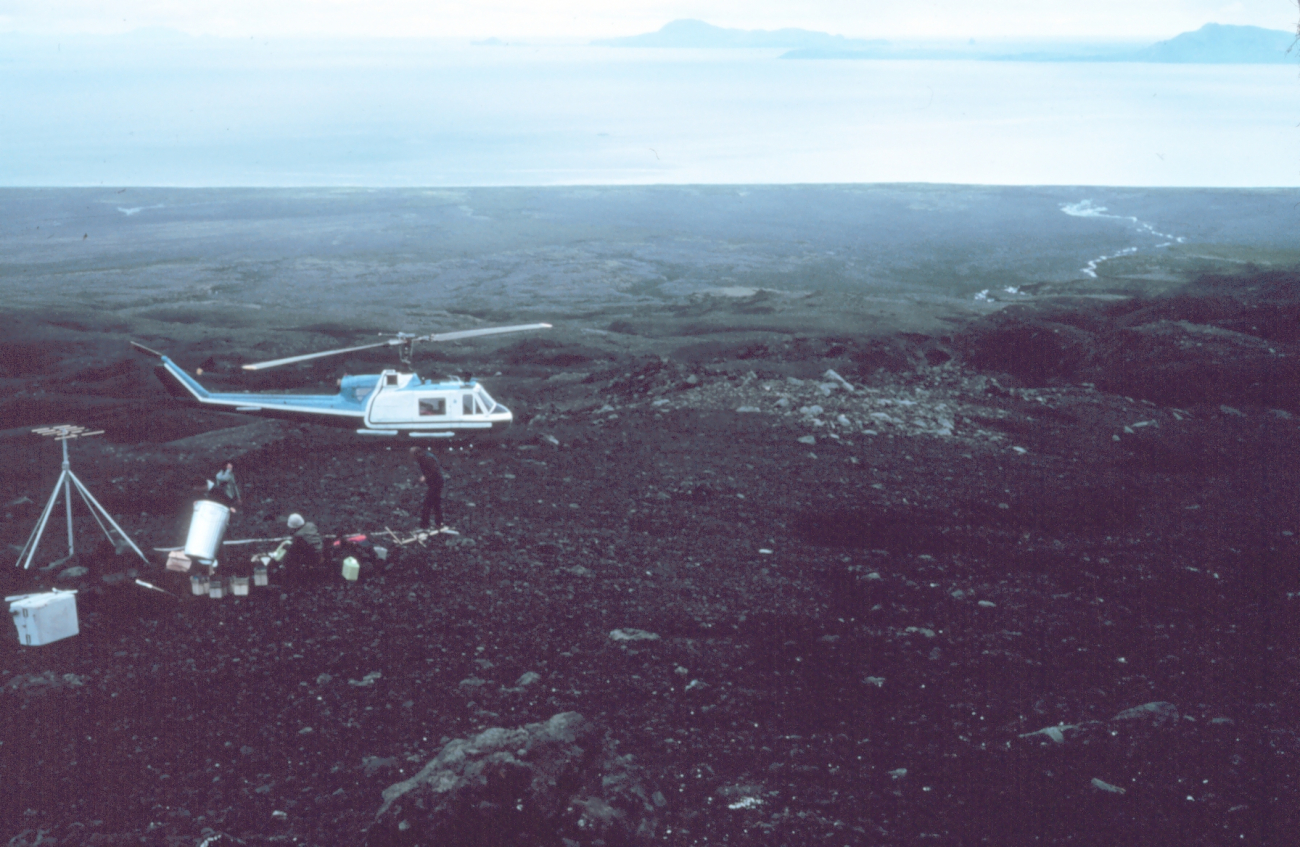 NOAA helicopter operations in support of geodetic operations on AlaskaPeninsula