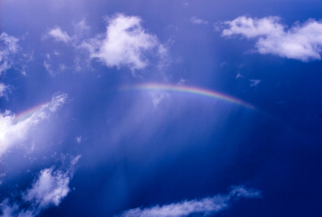 Partial rainbow observed during Project Cloudilne