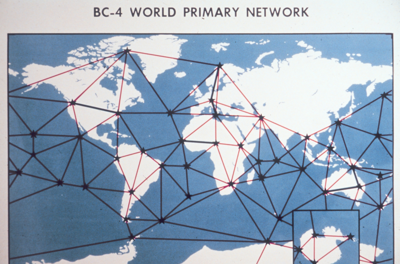 The satellite triangulation world-wide network