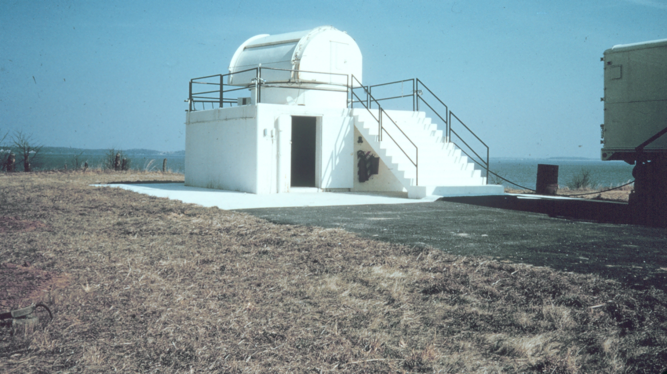 Test facility along the shores of Chesapeake Bay