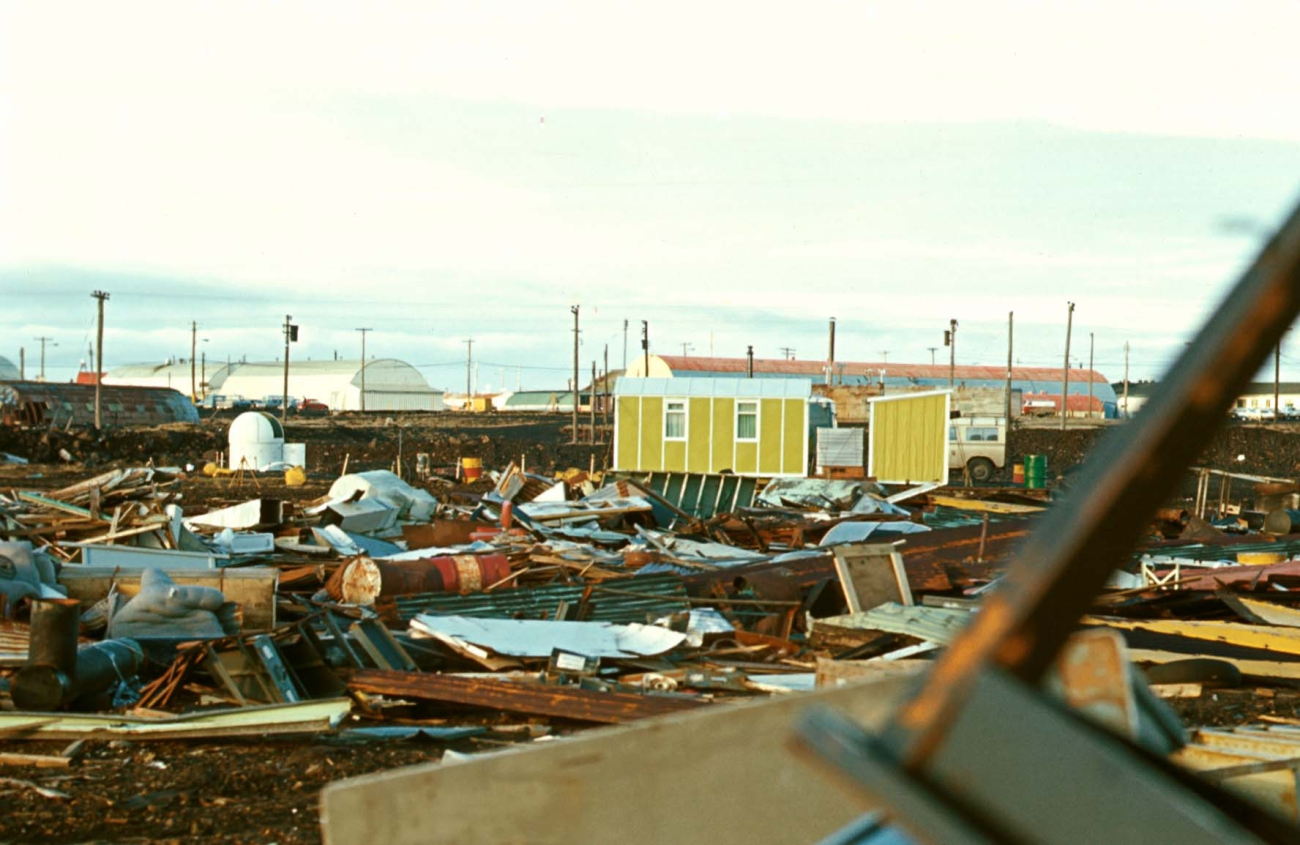 BC-4 station located in a dump at Keflavik