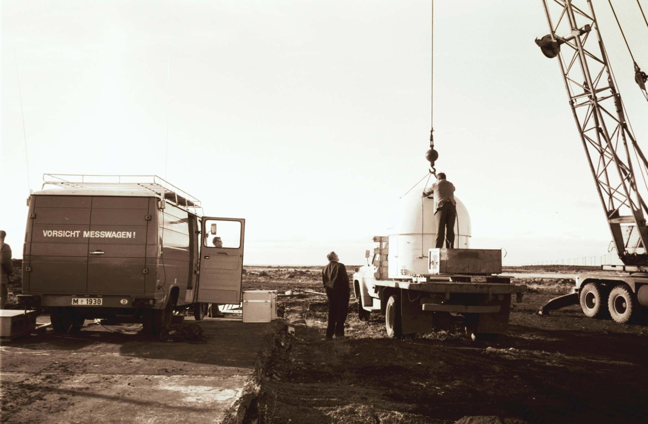 Setting up the BC-4 observatory at a German site