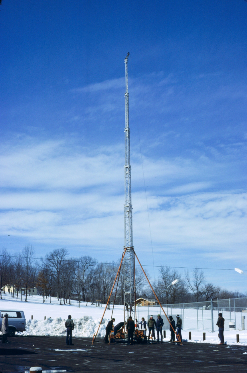 TMT - this tower was set up during an open house at Cabool, Missouri