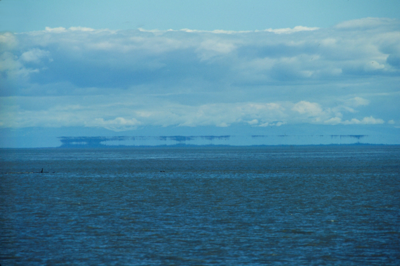 A mirage on Cook Inlet