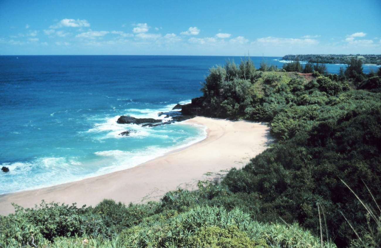 Kauai beach where From Here to Eternity was filmed