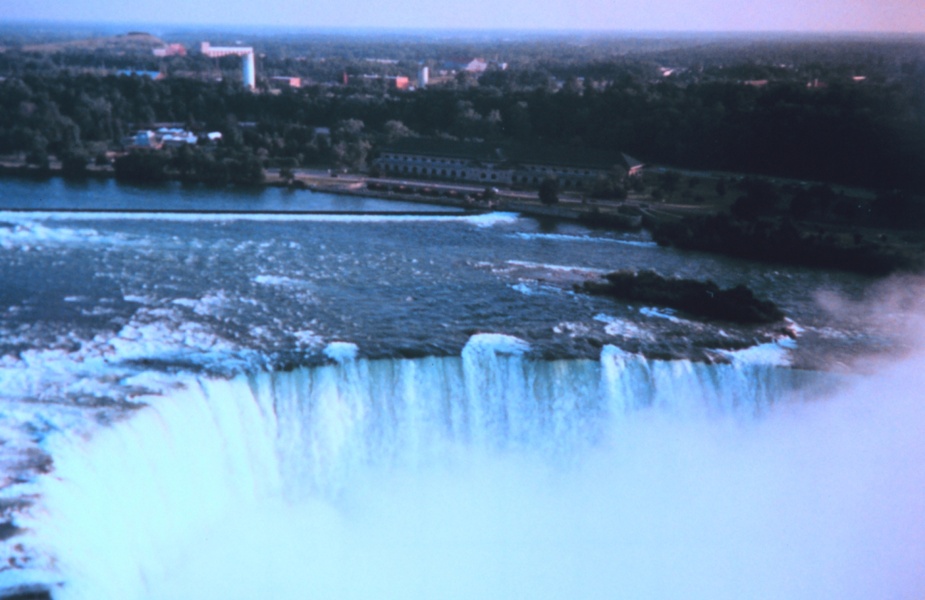 Niagara Falls as seen during Shoals Lidar survey of Niagara River