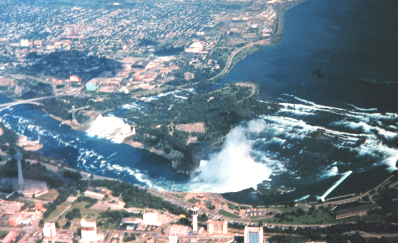 Niagara Falls from the air