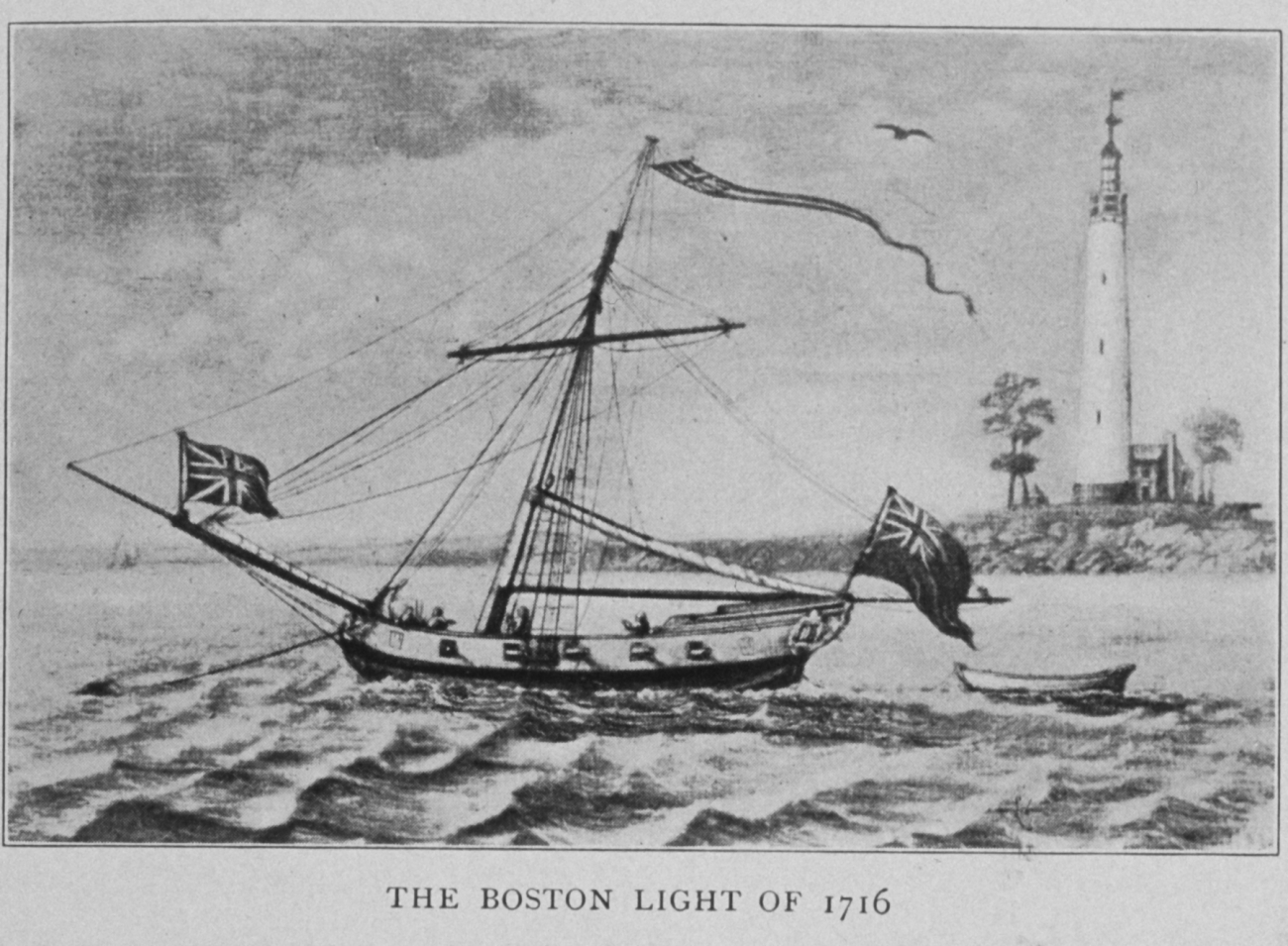 The Boston Light of 1716