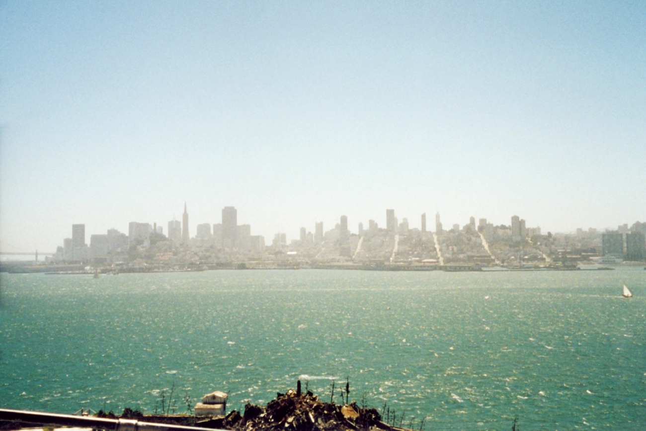 Looking towards San Francisco from Alcatraz
