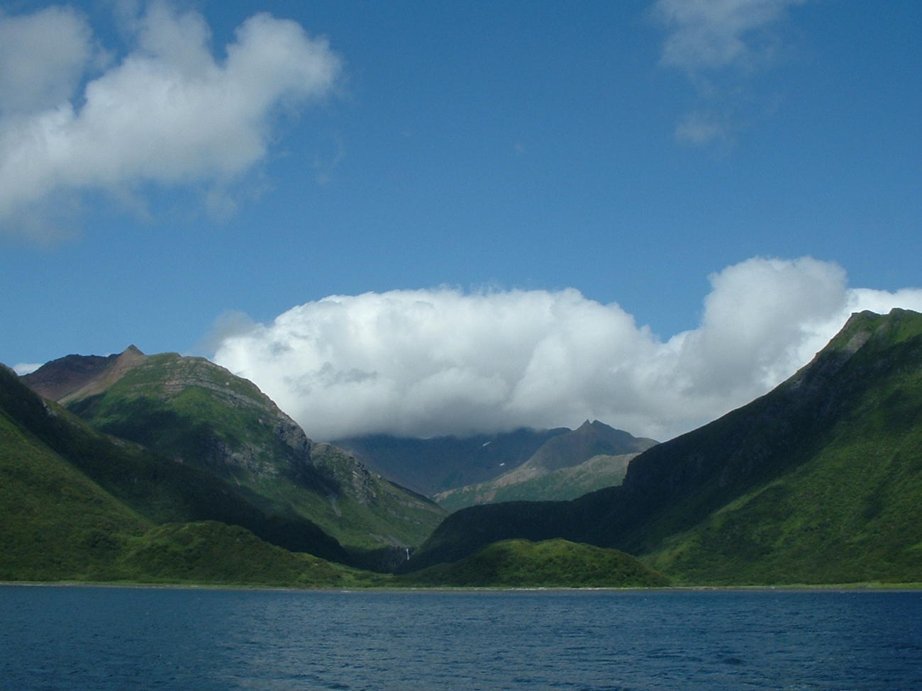 Coastal scene in southern Alaska