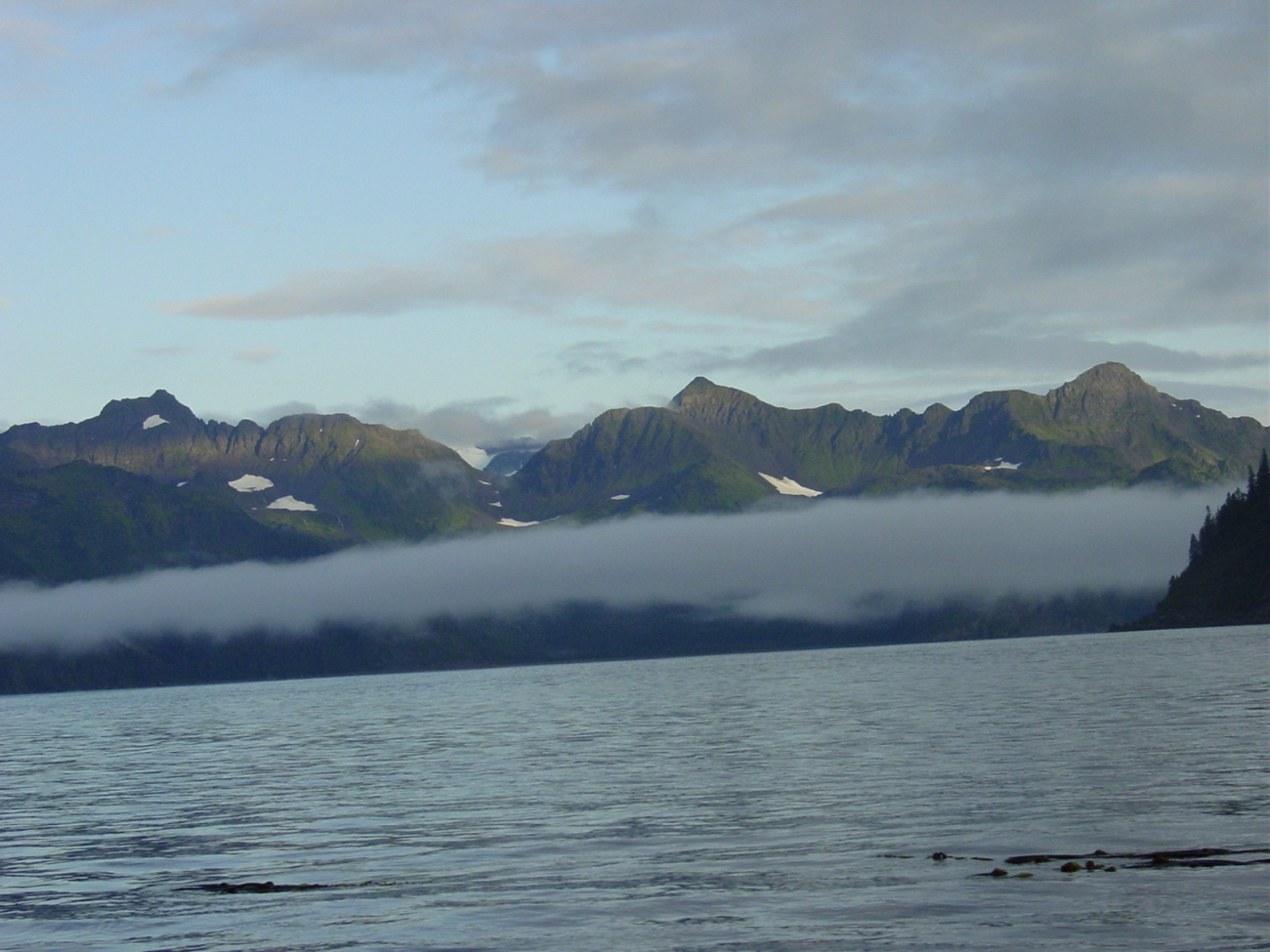 Coastal scene in southern Alaska